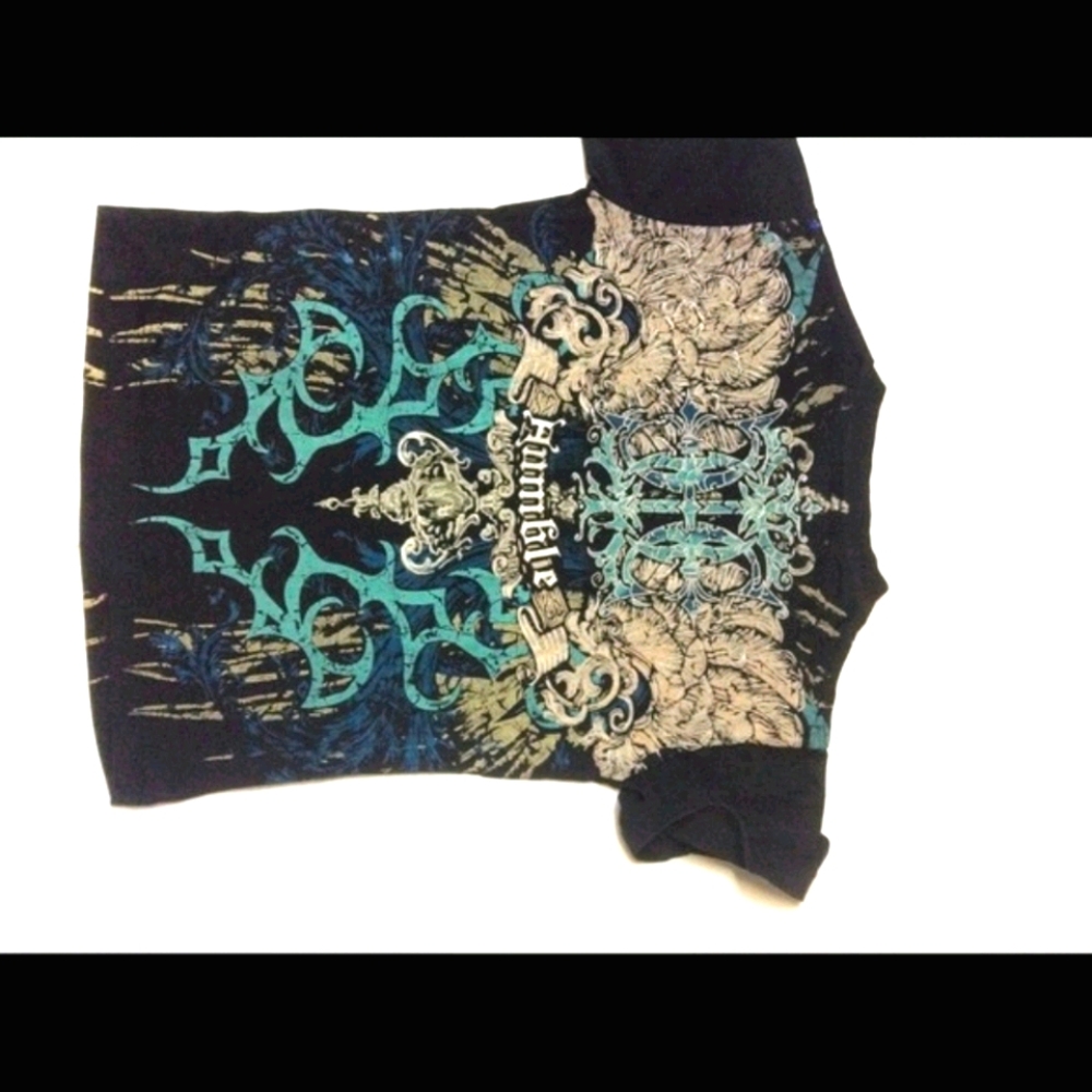 Men's T-shirt Black with Graphic Print